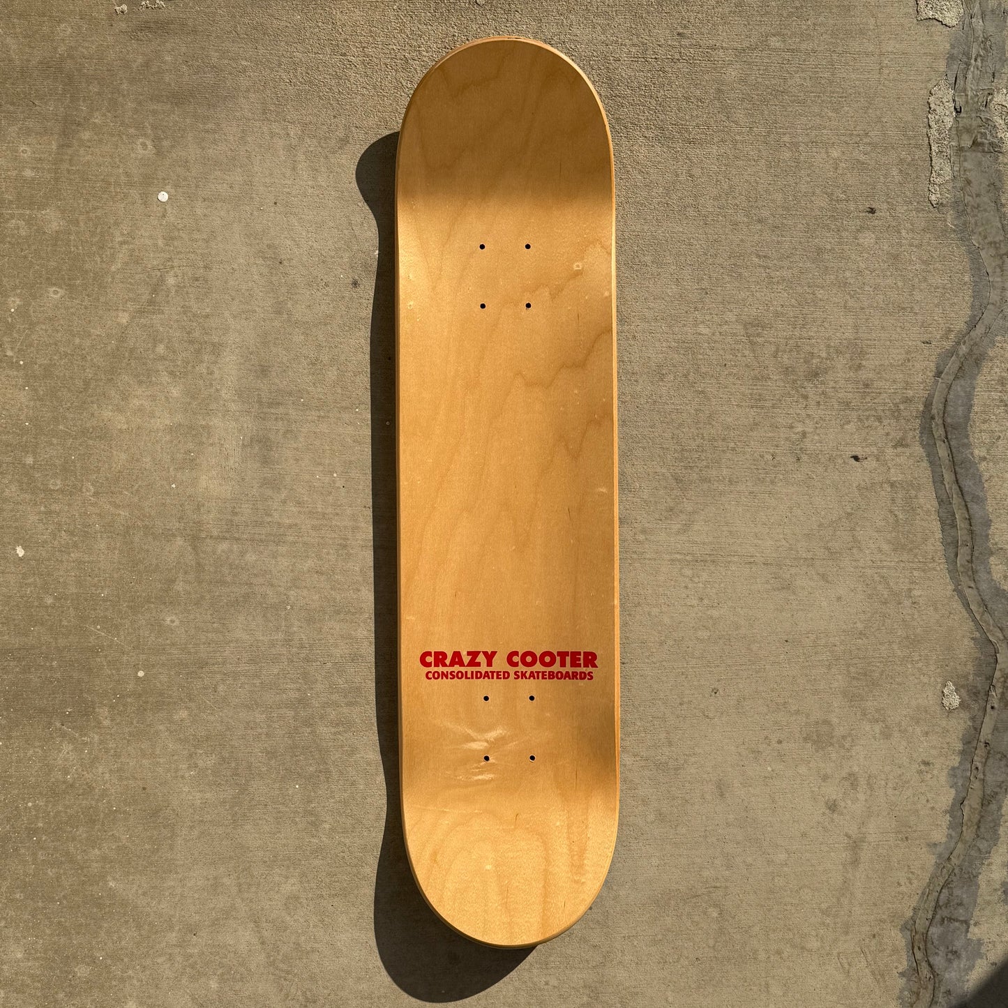 Vintage Consolidated Skateboards Cooter Model 2001