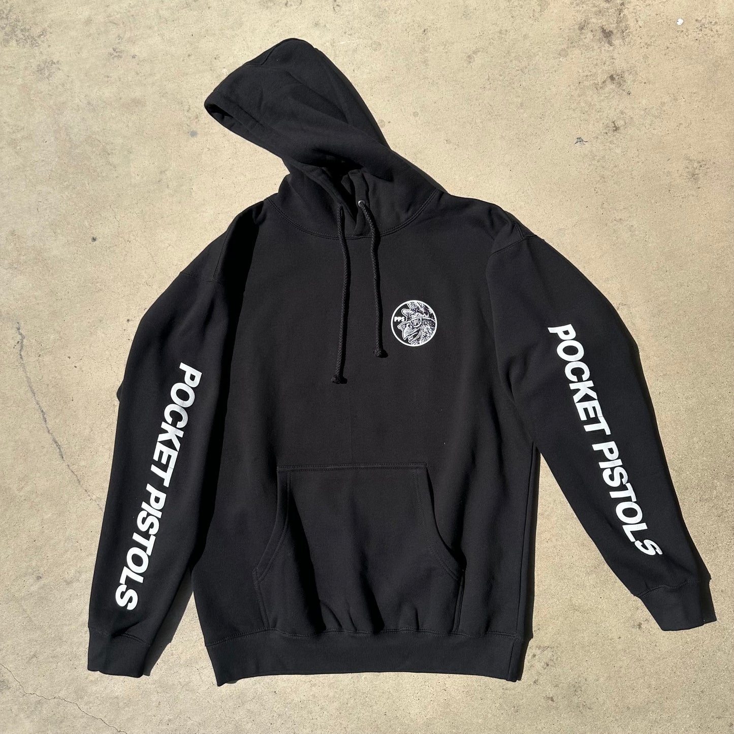 PPS Chickens Pool Hoodie Black