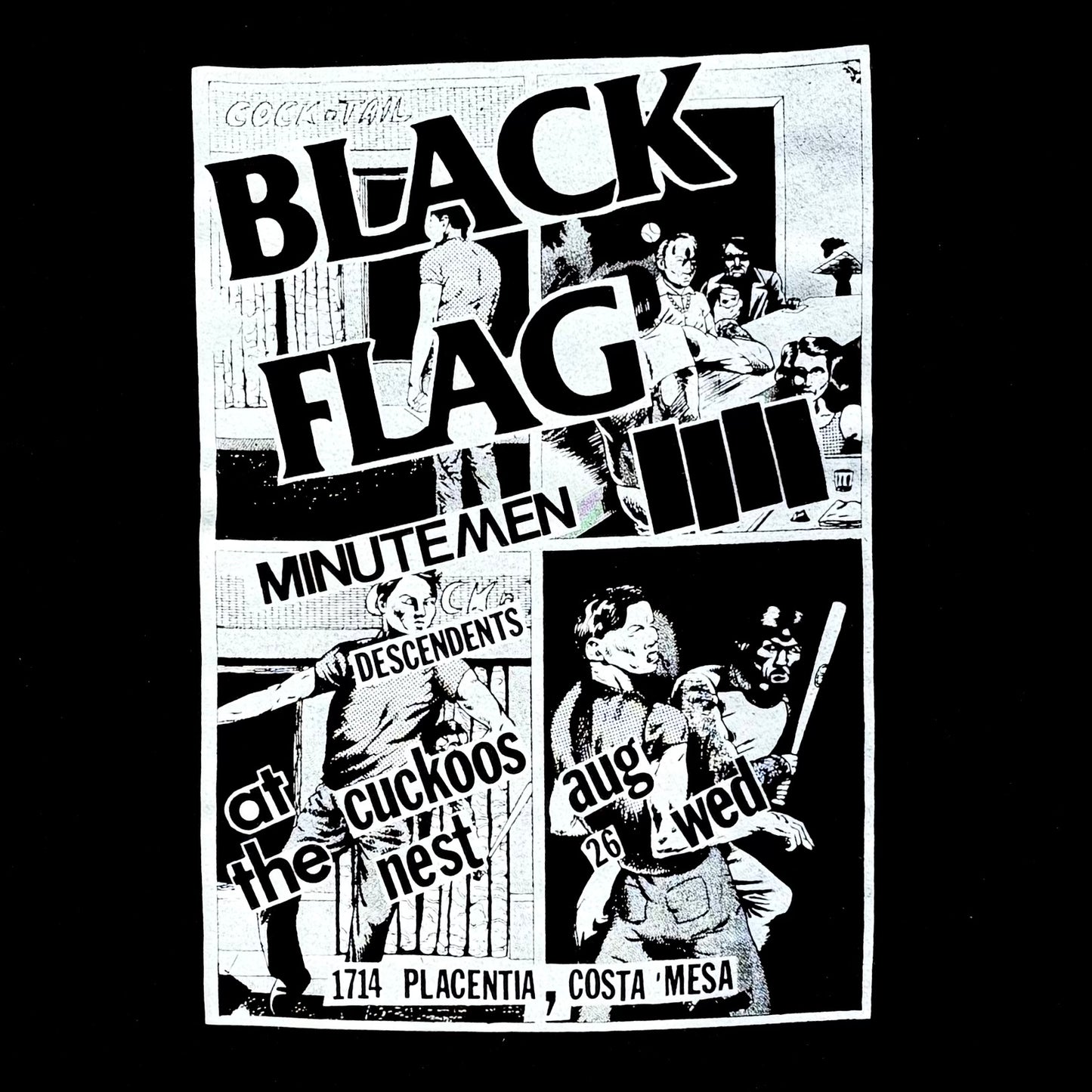TMOQ Flag Cuckoos Nest II Tee short sleeve