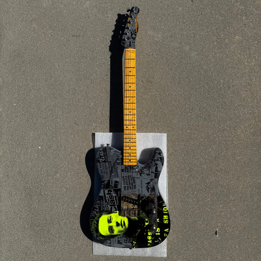 Artwork Joe Strummer Dedicated Telecaster