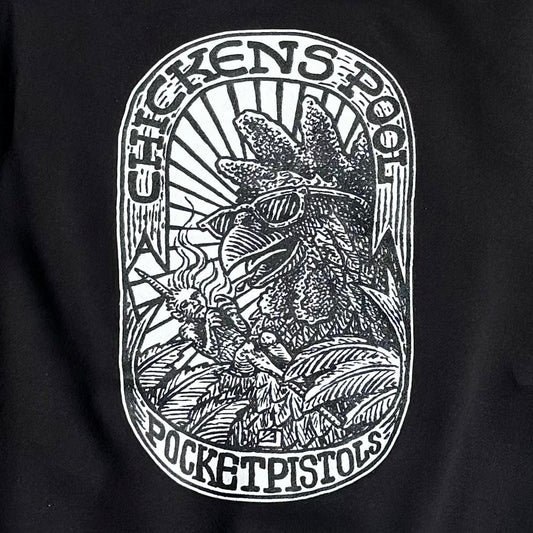 PPS Chickens Pool Hoodie Black