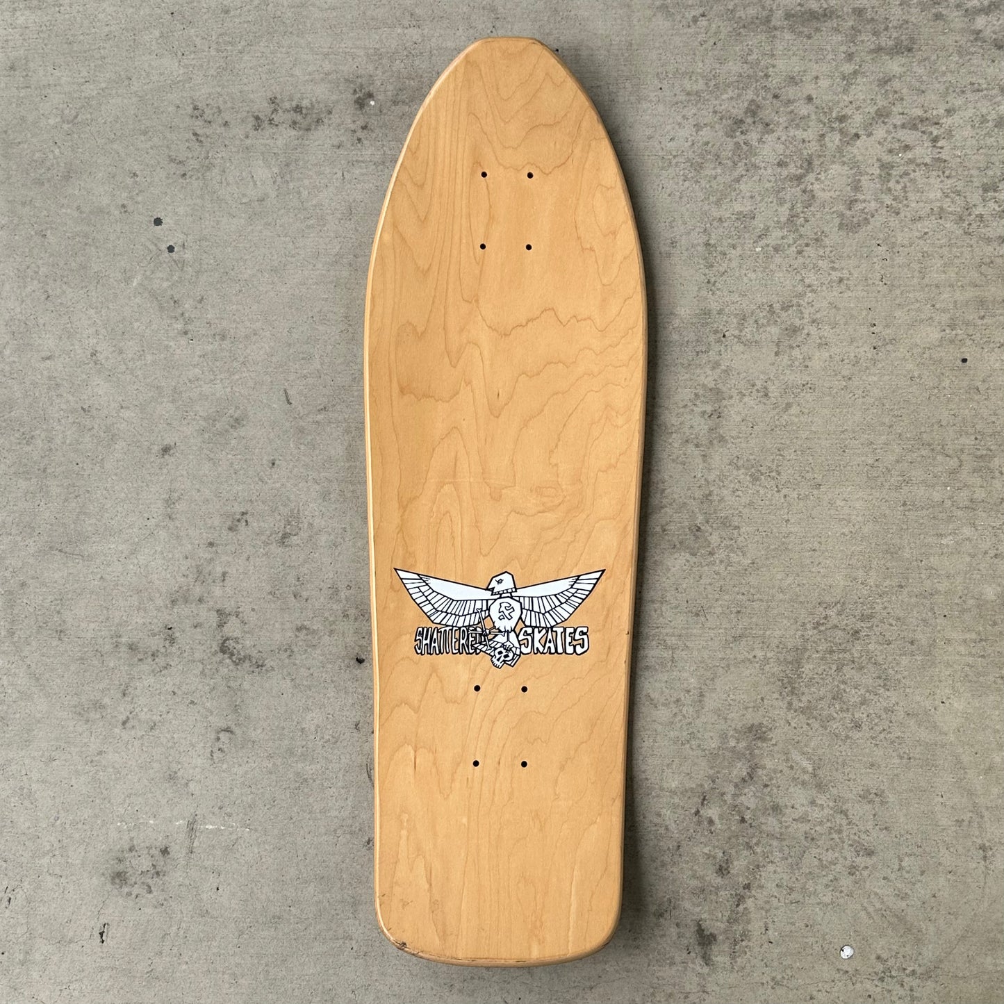 Vintage Shattered Skates Skateboards Premier 2 Model