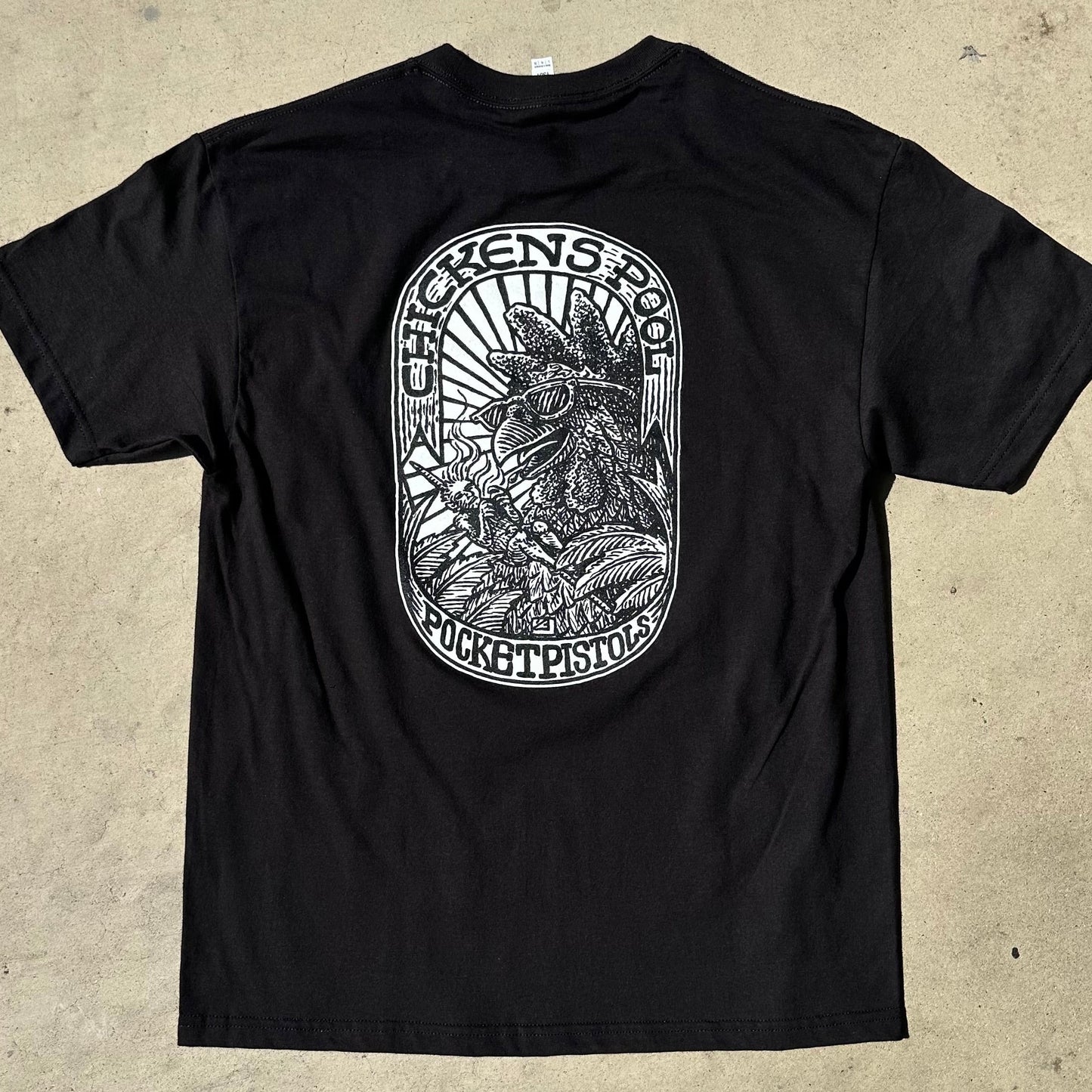 PPS Chickens Pool Tee short sleeve Black