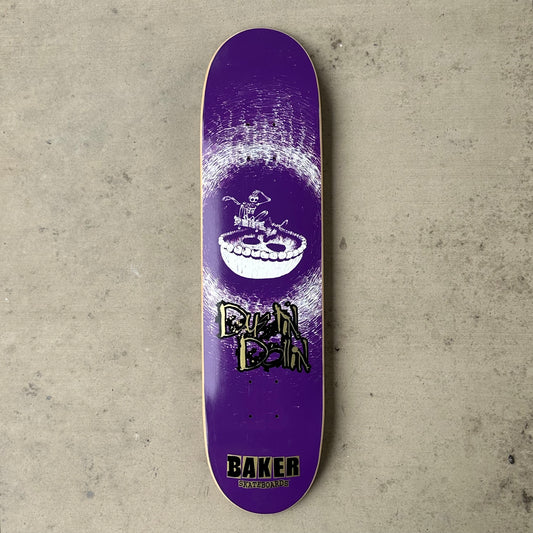 Vintage Baker Skateboards Dustin Dollin Skull Bowl Model