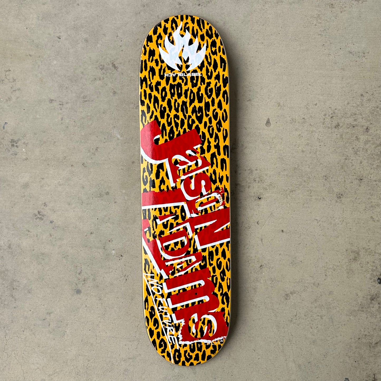 Vintage Black Label Skateboards Jason Adams No Future Model 2001