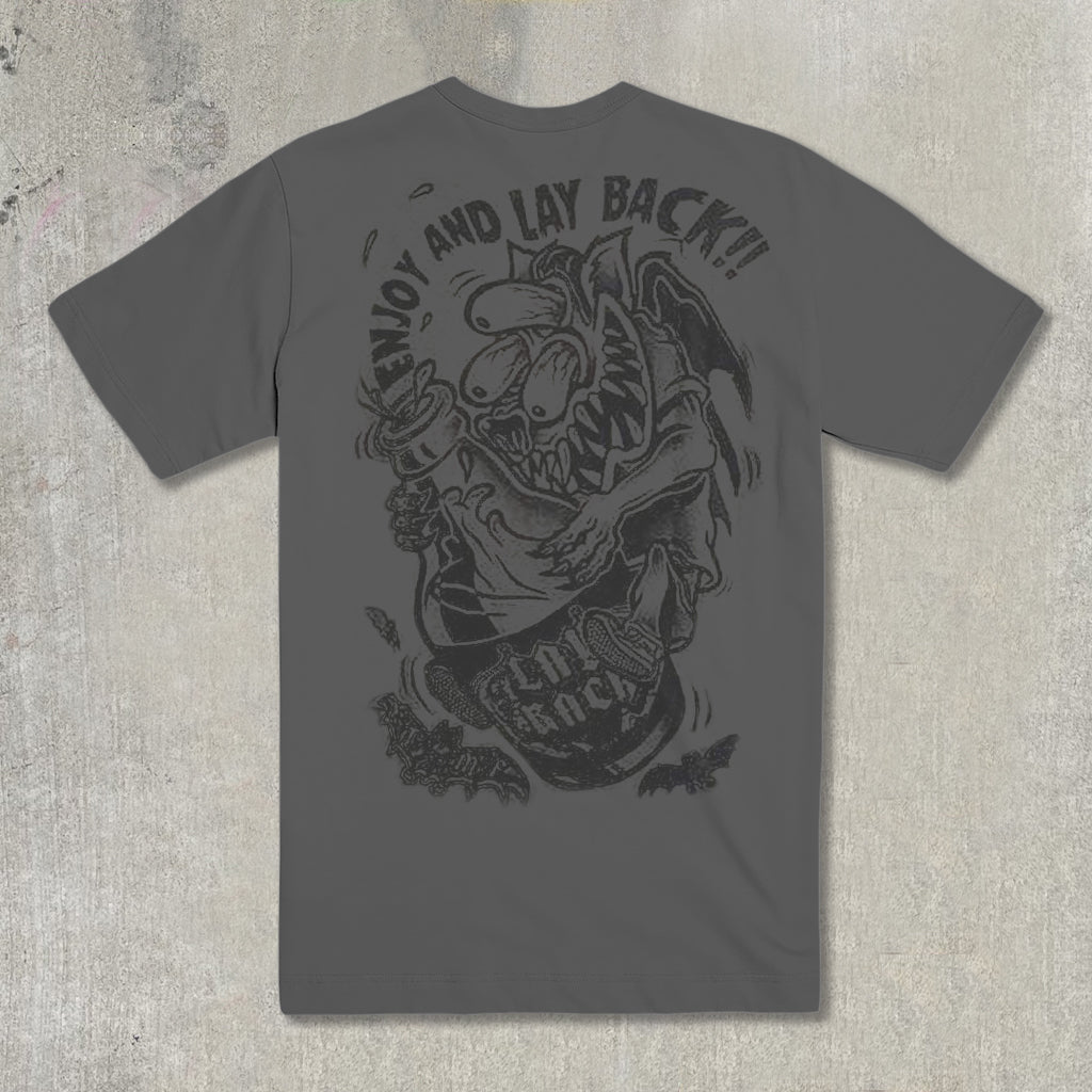 Layback Beer Monster Tee - Scream Distribution