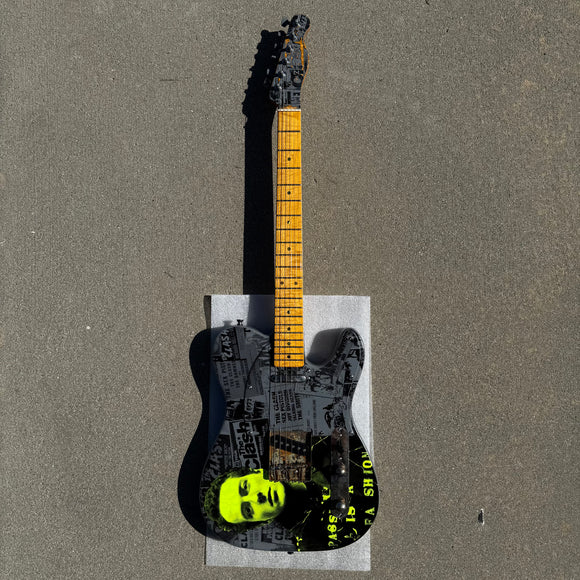 Artwork Joe Strummer Dedicated Telecaster