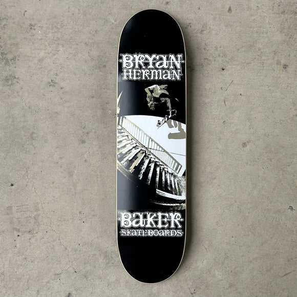 Vintage Baker Skateboards Bryan Herman Gold Zero Model