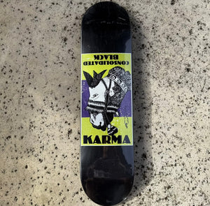 Vintage Consolidated Skateboard Karma Toscheff Black Series 2 Model 2003