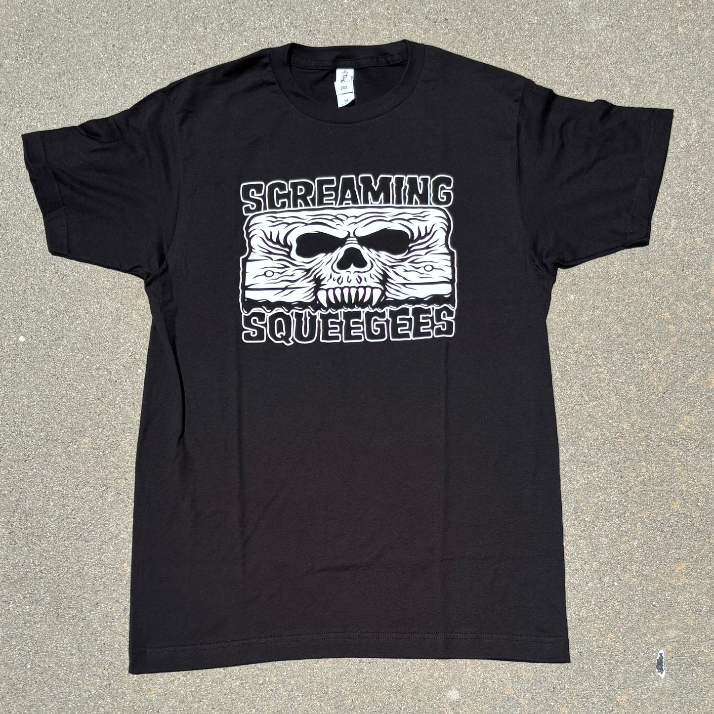 Screaming Squeegees Skull Squeeg