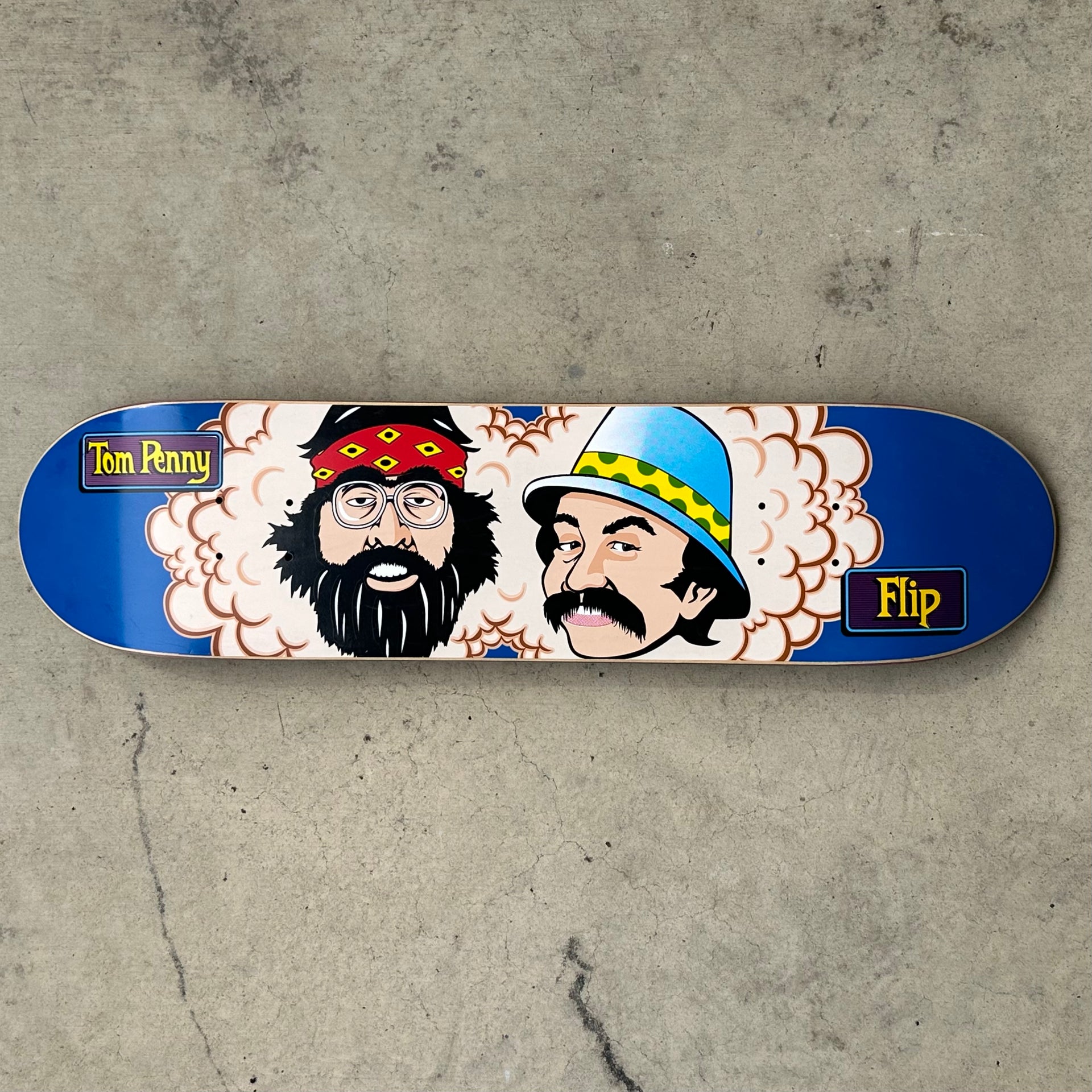 Vintage Flip Skateboards Tom Penny Cheech & Chong Model 1996 