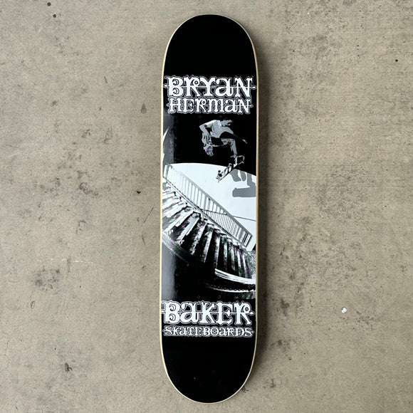 Vintage Baker Skateboards Bryan Herman Silver Zero Model