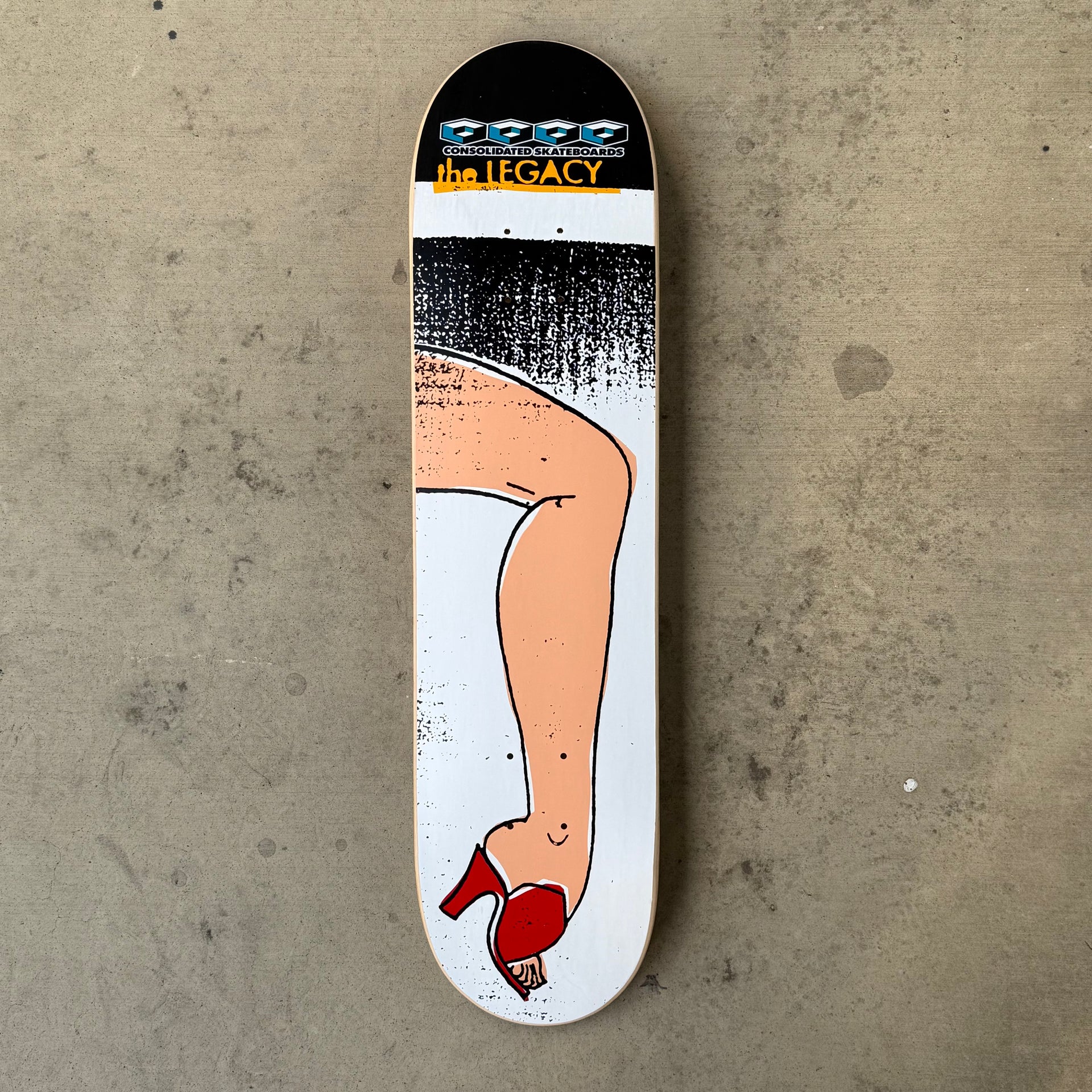Vintage Consolidated Skateboards The Legacy Model 2001 – Scream