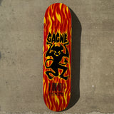 Vintage Black Label Skateboards Jim Gagne Flame Demon Model 1998