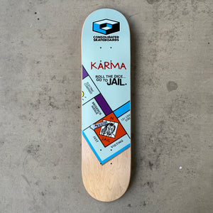 Vintage Consolidated Skateboards Karma Tsocheff Jail Model 2003