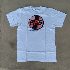 Copy of PPS Live Fast Skate Faster Tee short sleeve - Scream Distribution